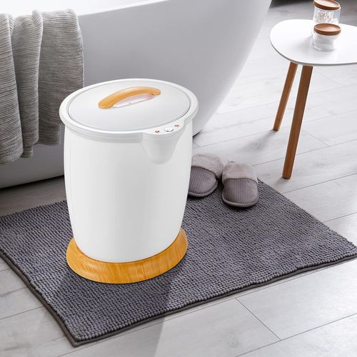 Chauffe-serviettes 20l Température Élevée 135℃,seau à Serviettes Portable Avec Arrêt Automatique