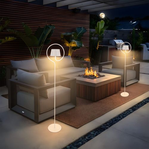 Lampadaire Salon Solaire d'extérieur Tactile à Intensité LED Pour Chambre