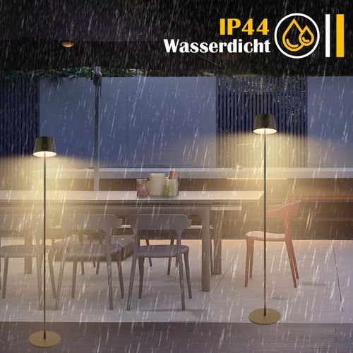 Lampadaire LED  Noir lampadaire sur pied Solaire d'extérieur Pour Jardin Salon