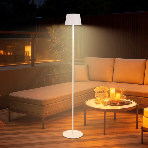 Lampadaire LED Blanc lampadaire salon Tactile à Intensité Pour Chambre