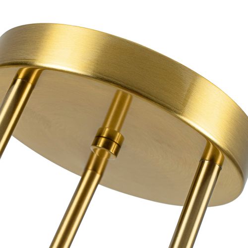 Plafonnier 6 Flammes Doré E27 Vintage