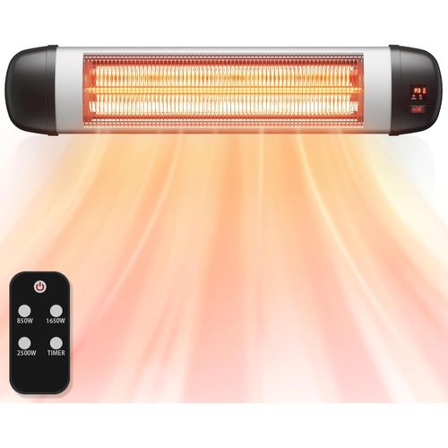 Radiateur Soufflant 850w-2500w Avec Télécommande Pour Jardin