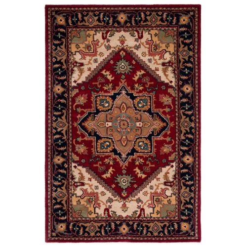 Tapis Heritage 61 X 91 Cm Traditionnel Juna Rouge