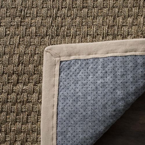 Tapis Natural Fiber 76 X 305 Cm Fibre Naturelle Roselyn Naturel / Ivoire