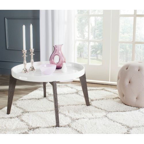 Tables D'appoint Leonor Neutre Bois Embouti 71 X 71 X 45 Cm