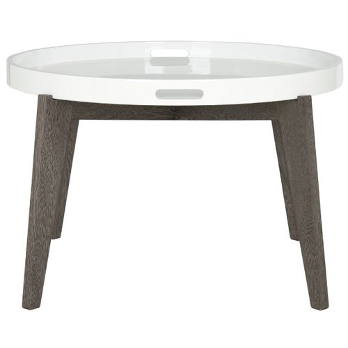 Tables D'appoint Leonor Neutre Bois Embouti 71 X 71 X 45 Cm