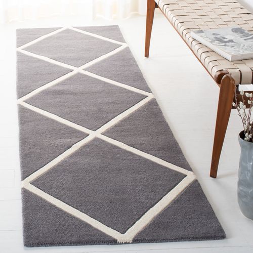 Tapis Chatham 69 X 213 Cm Contemporain Eliza Gris
