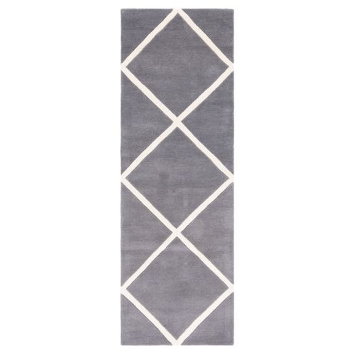 Tapis Chatham 69 X 213 Cm Contemporain Eliza Gris