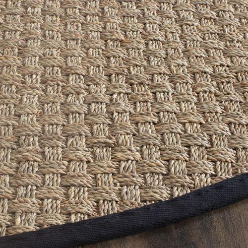 Tapis Natural Fiber 76 X 366 Cm Fibre Naturelle Roselyn Naturel/noir