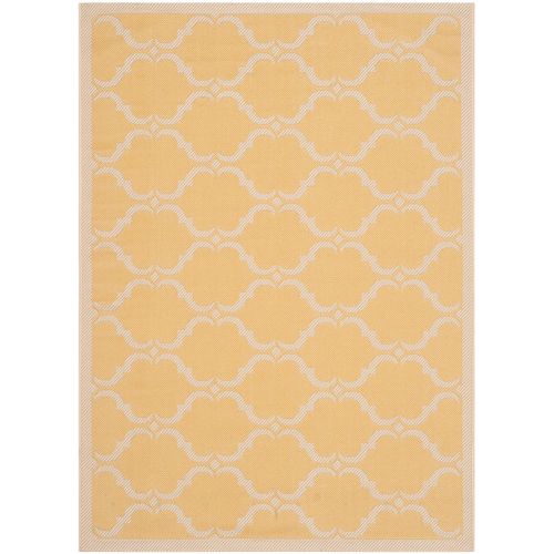 Tapis Cour 122 X 170 Cm Treillis Lugano Jaune