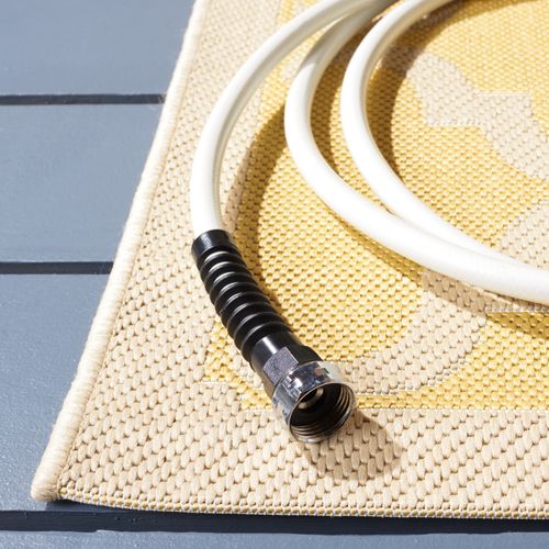 Tapis Cour 160 X 231 Cm Treillis Lugano Jaune