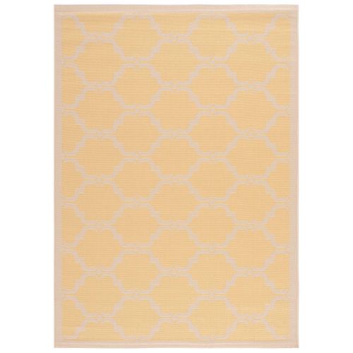 Tapis Cour 160 X 231 Cm Treillis Lugano Jaune