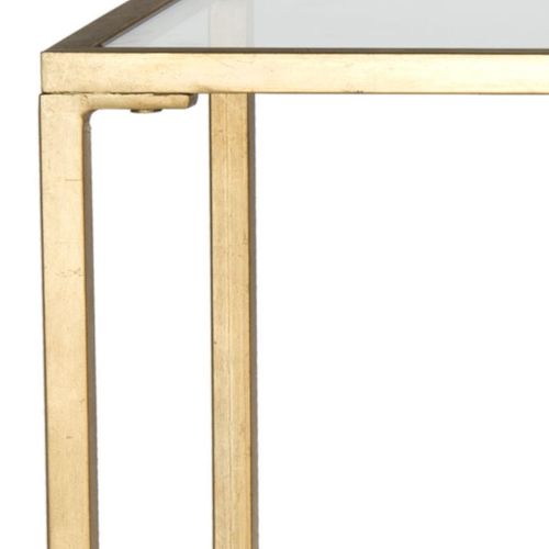 Consoles Clevie Or Fer/verre 160 X 41 X 81 Cm