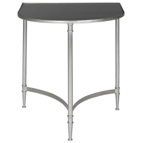 Table D'appoint Lassie Noir Le Fer 50 X 45 X 50 Cm