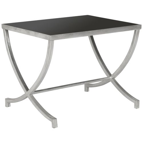 Table D'appoint Mattye Noir Le Fer 55 X 45 X 44 Cm