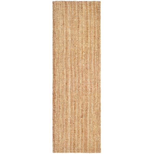 Tapis Fibre Naturelle 76 X 244 Cm Fibre Naturelle Sable Beige