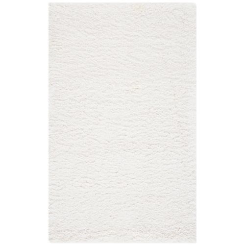 Tapis California Shag 91 X 152 Cm Shag Crosby Blanc
