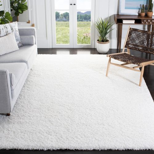 Tapis Shag 244 X 305 Cm Shag Crosby White