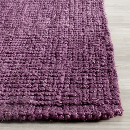 Tapis Fibre Naturelle 76 X 244 Cm Fibre Naturelle Sable Violet