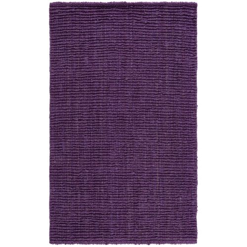 Tapis Fibre Naturelle 152 X 244 Cm Fibre Naturelle Sable Violet