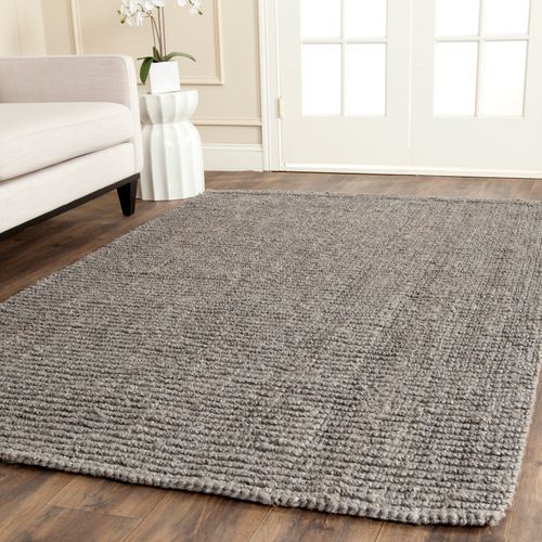 Tapis Fibre Naturelle 122 X 183 Cm Fibre Naturelle Sable Gris