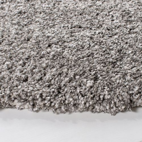Tapis California Shag 122 X 122 Cm Shag Crosby Gris