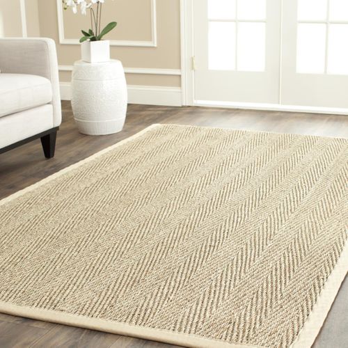 Tapis Natural Fiber 76 X 305 Cm Fibre Naturelle Winifred Neutre