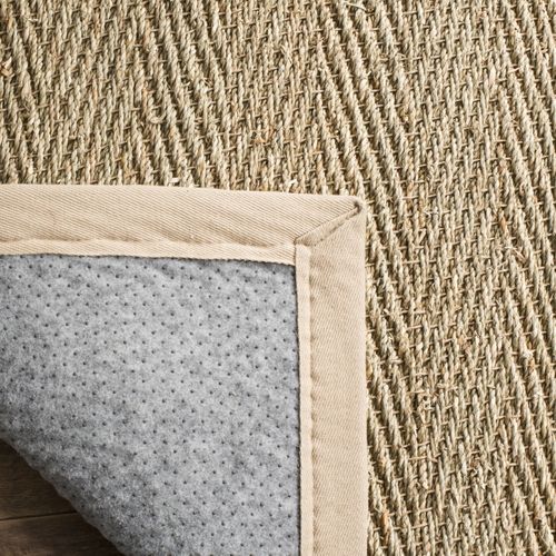 Tapis Fibre Naturelle 183 X 183 Cm Fibre Naturelle Winifred Beige