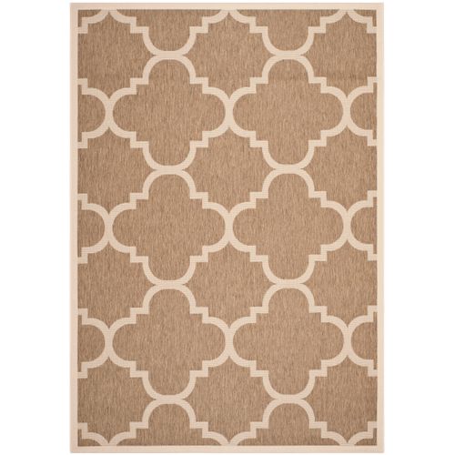 Tapis Cour 201 X 290 Cm Treillis Jojo Marron