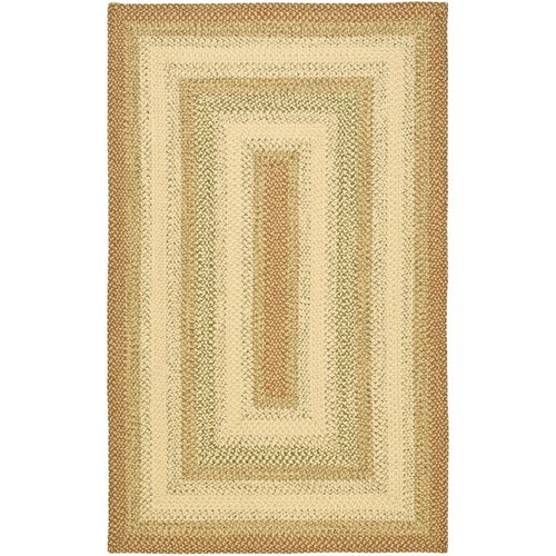 Tapis Braided 61 X 91 Cm Contemporain Blythe Rouille / Multi