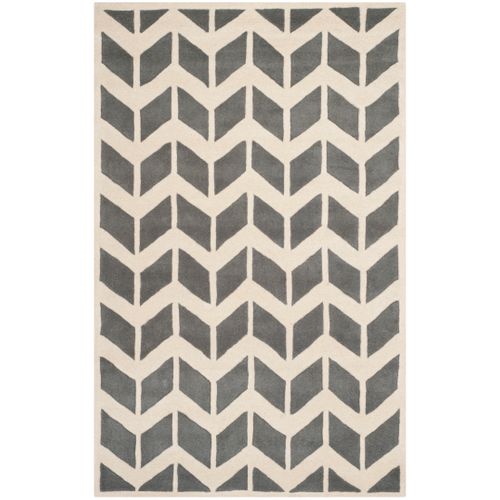 Tapis Chatham 183 X 274 Cm Contemporain Merry Gris