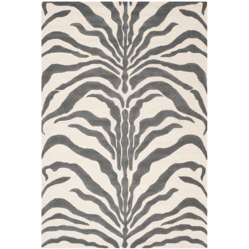 Tapis Cambridge 183 X 274 Cm Zèbre Nahla Gris