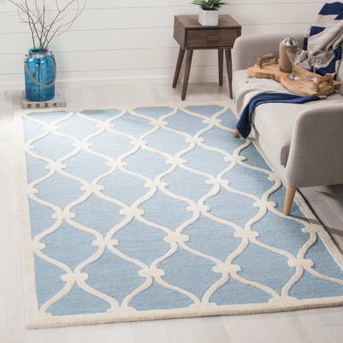Tapis Cambridge 183 X 274 Cm Moderne Hugo Bleu