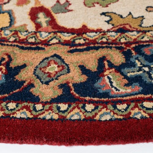 Tapis Heritage 122 X 122 Cm Traditionnel Juna Rouge
