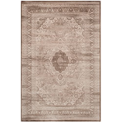 Tapis Vintage 155 X 229 Cm Traditionnel Etta Marron