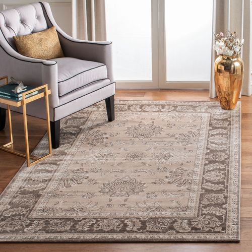 Tapis Vintage 155 X 229 Cm Traditionnel Darcy Marron