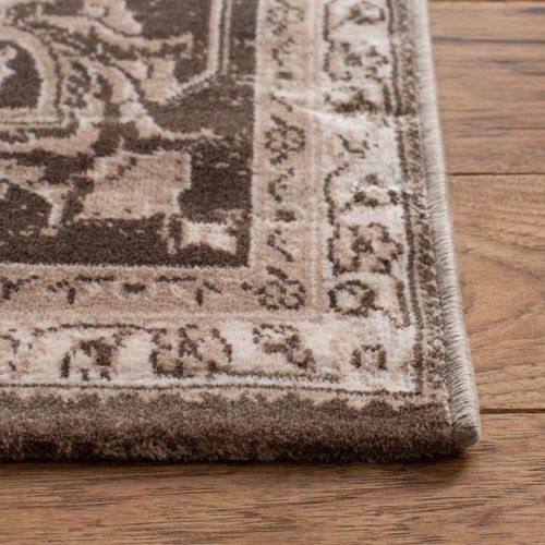 Tapis Vintage 155 X 229 Cm Traditionnel Darcy Marron