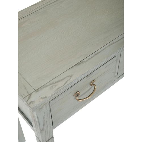 Consoles Ceil Gris Bois D'orme 100 X 36 X 81 Cm