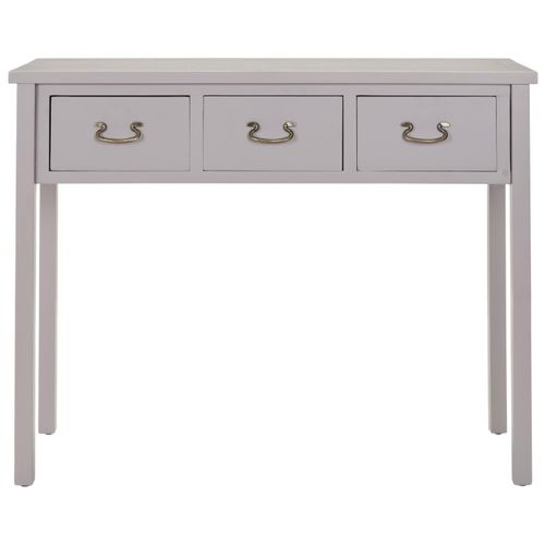 Consoles Ceil Gris Bois De Pin 100 X 36 X 81 Cm