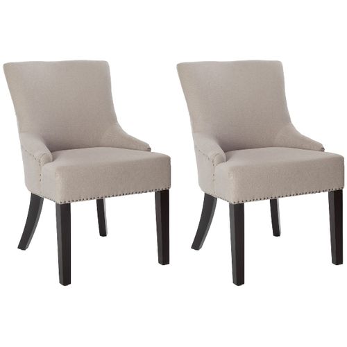 Chaises De Salle à Manger Luanne Lot De 2 Neutre Bois De Bouleau