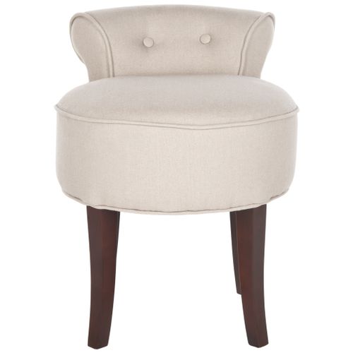 Tabourets De Coiffeuse Mariann Neutre Bois De Bouleau 45 X 48 X 58 Cm