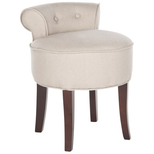 Tabourets De Coiffeuse Mariann Neutre Bois De Bouleau 45 X 48 X 58 Cm