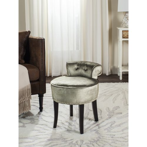 Tabourets De Coiffeuse Mariann Gris Bois De Bouleau 45 X 48 X 58 Cm