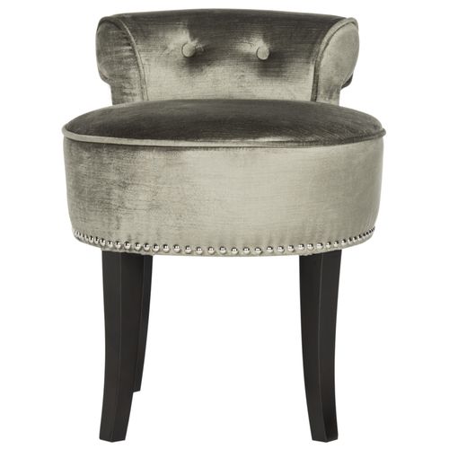 Tabourets De Coiffeuse Mariann Gris Bois De Bouleau 45 X 48 X 58 Cm