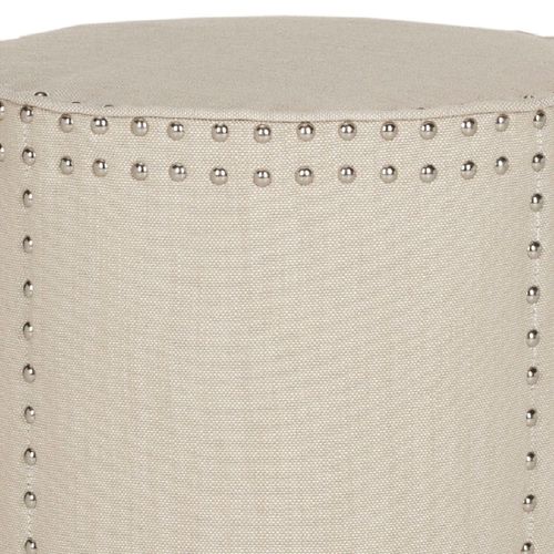 Pouf Celine Neutre Contreplaque 46 X 46 X 51 Cm