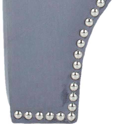 Pouf Thomasina Gris Contreplaque 54 X 54 X 45 Cm