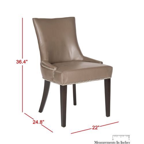 Chaises De Salle à Manger Marcelina Lot De 2 Gris Bois De Bouleau