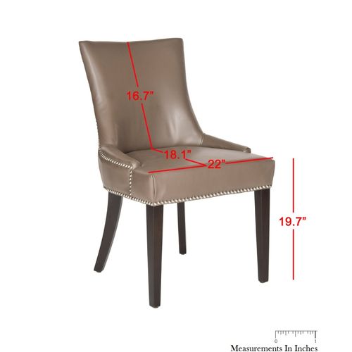 Chaises De Salle à Manger Marcelina Lot De 2 Gris Bois De Bouleau