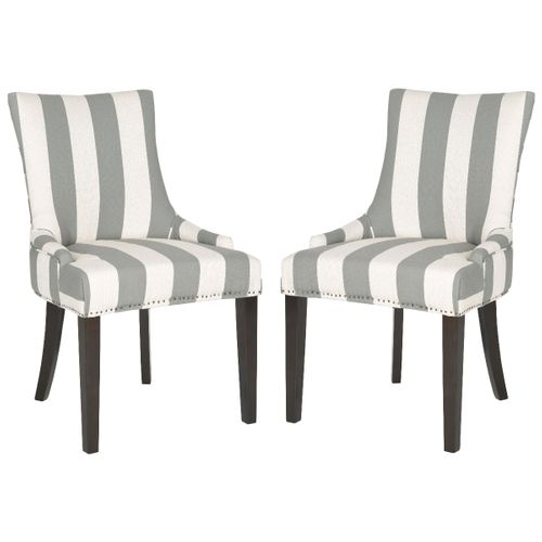 Chaises De Salle à Manger Marcelina Lot De 2 Gris Bois De Bouleau