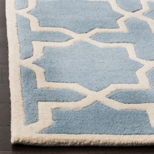 Tapis Chatham 183 X 274 Cm Contemporain Barrow Bleu